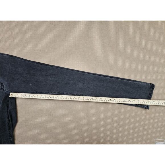 MNML Jeans Mens Size 34x32 Dark Gray Slim Fit Denim Casual - Picture 11 of 15